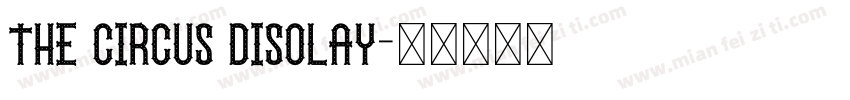 THE CIRCUS DISOLAY字体转换